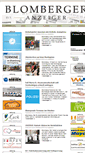 Mobile Screenshot of blomberger-anzeiger.de